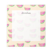 Bloc-note Aquarelle (Devant)