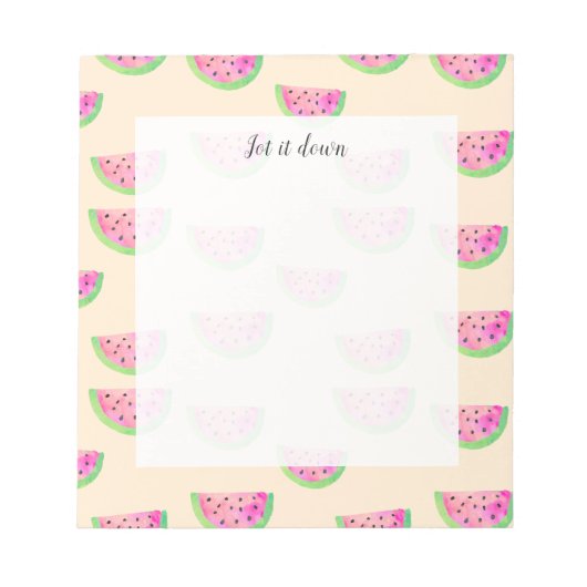 Bloc-note Aquarelle (Devant)