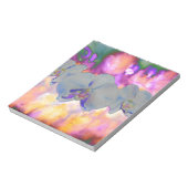 Bloc-note Aquarelle Abstraite orchidées tropicales (Tourné)