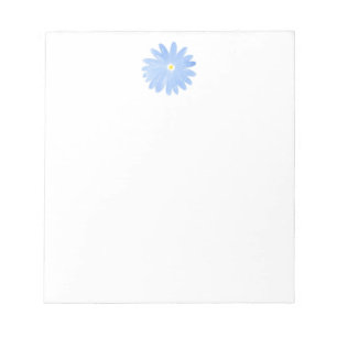 Bloc-note Aquarelle bleu doux