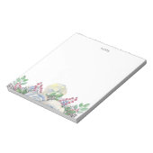 Bloc-note Aquarelle Botanique Succulente Enseignante Femme (Tourné)