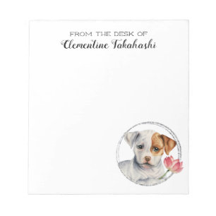 Bloc-note Aquarelle Chien Chien Chien Chien Chien Personnali