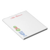 Bloc-note Aquarelle Chinoiserie Christmas Bow Topiary (Incliné)