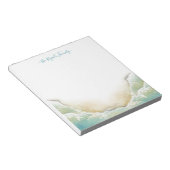 Bloc-note Aquarelle Côtière Mer Papeterie (Incliné)