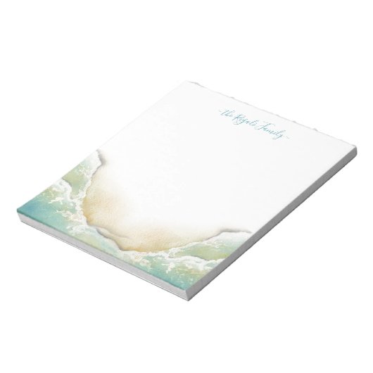 Bloc-note Aquarelle Côtière Mer Papeterie (Tourné)