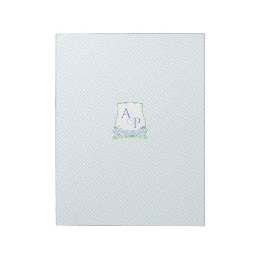 Bloc-note Aquarelle Crest Budget Mariage A7 (Tourné)