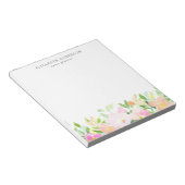 Bloc-note Aquarelle Dainty Fleurs | Pastel Floral (Incliné)