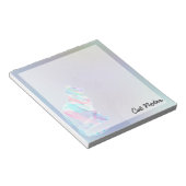 Bloc-note Aquarelle de chat Rainbow Animal pour Amoureux de (Incliné)