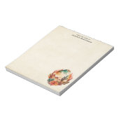 Bloc-note Aquarelle Désert Cactus et Montagnes (Tourné)