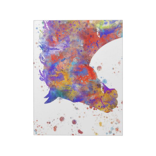 Bloc-note Aquarelle du cheval (Tourné)