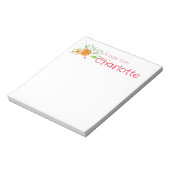 Bloc-note Aquarelle fleur sauvage du pays Boho (Tourné)