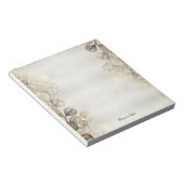 Bloc-note Aquarelle Golden Eucalyptus Foliage brillant éléga (Incliné)