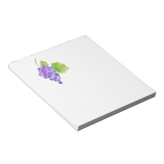 Bloc-note Aquarelle Grappes 2 (Incliné)