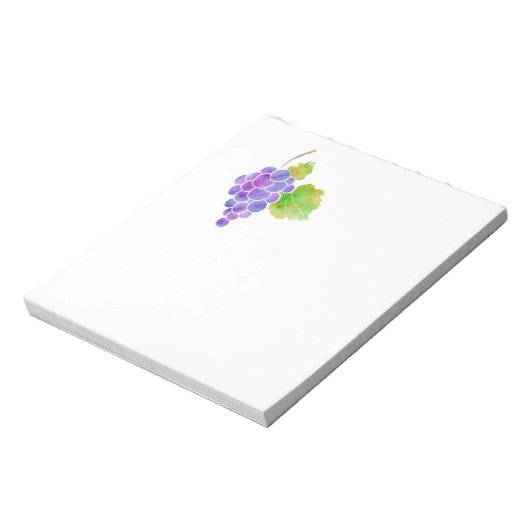 Bloc-note Aquarelle Grappes 2 (Tourné)