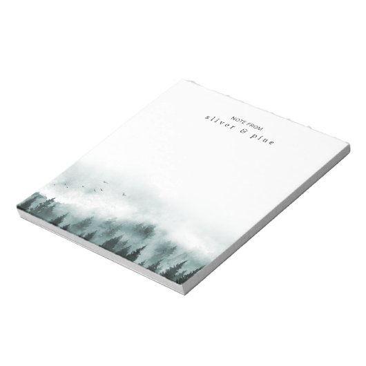 Bloc-note Aquarelle Misty Mountain (Tourné)