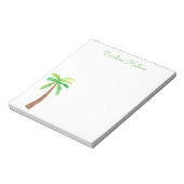 Bloc-note Aquarelle Palmier (Tourné)
