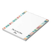 Bloc-note Aquarelle Pastel Abstrait (Tourné)