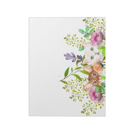 Bloc-note Aquarelle Peeking Cats (Tourné)