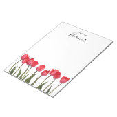 Bloc-note Aquarelle personnalisée (Incliné)