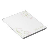 Bloc-note Aquarelle Pois doux (Incliné)