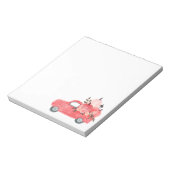 Bloc-note Aquarelle Rose Citrouille rose (Tourné)