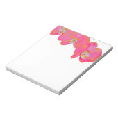 Bloc-note Aquarelle rose Orchidées (Tourné)