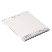 Bloc-note Aquarelle violet Fleur sauvage Meadow (Incliné)