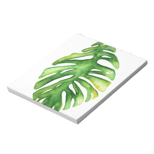 Bloc-note AquarellePalmVert2 (Tourné)