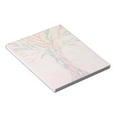 Bloc-note Arbre arc-en-ciel  (Incliné)