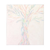 Bloc-note Arbre arc-en-ciel  (Devant)
