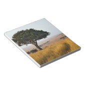 Bloc-note Arbre d'acacia isolé dans les plaines herbeuses, M (Incliné)