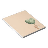 Bloc-note Arbre de coeur d'amour (Incliné)