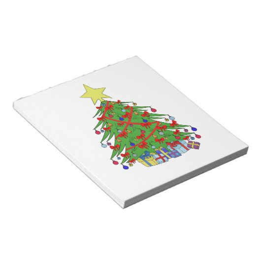 Bloc-note Arbre de Noël (Incliné)