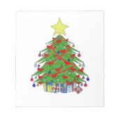 Bloc-note Arbre de Noël (Devant)