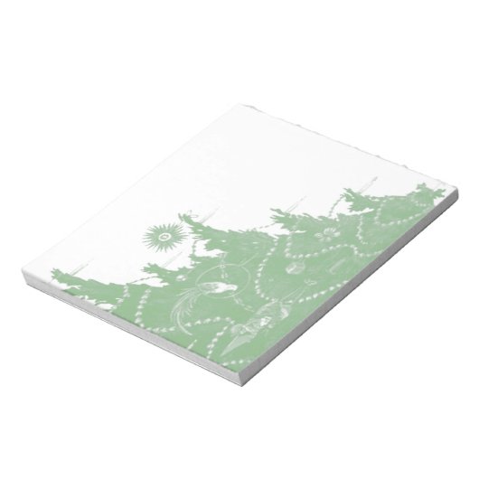 Bloc-note Arbre de Noël (Tourné)