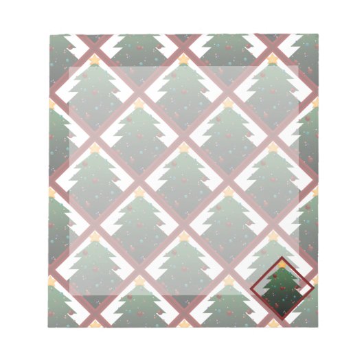 Bloc-note Arbre de Noël (Devant)