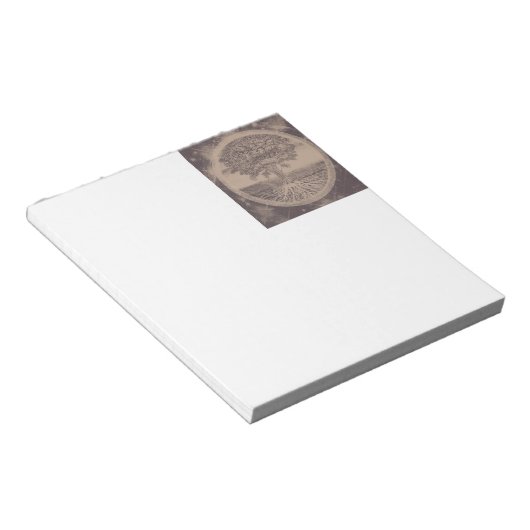 Bloc-note Arbre de vie en Brown (Incliné)