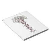 Bloc-note Arbre de vie génétique de l'ADN Environnement de b (Incliné)