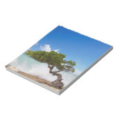 Bloc-note Arbre Divi Divi, Eagle Beach, Aruba, Caraïbes (Tourné)