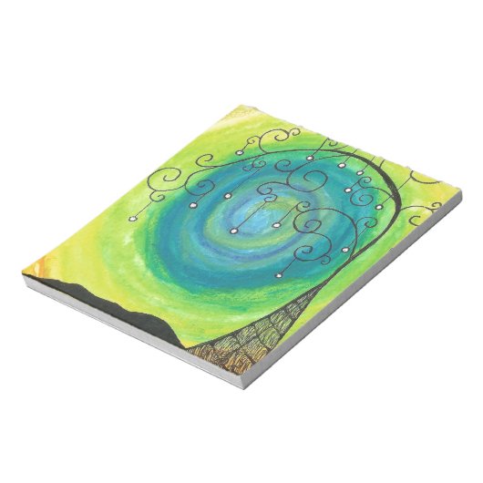 Bloc-note Arbre lunaire (Tourné)