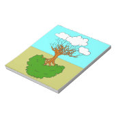 Bloc-note arbre renversé (Tourné)