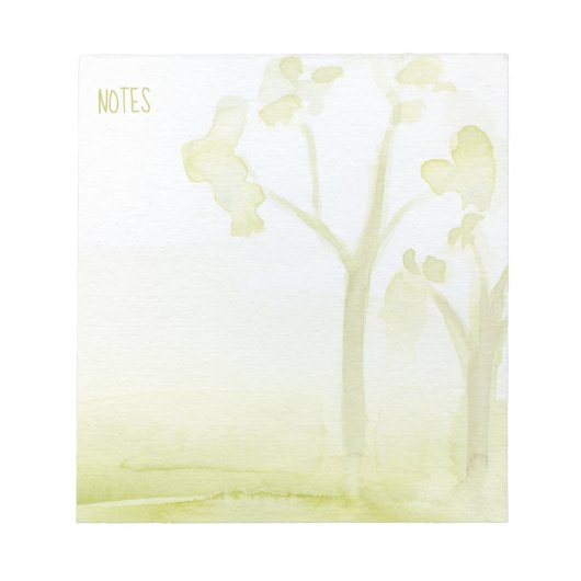 Bloc-note Arbres (Devant)