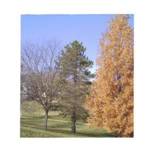 Bloc-note Arbres d'automne