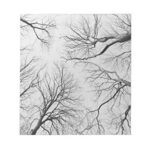Bloc-note Arbres sans feuilles en bois de Thiepval