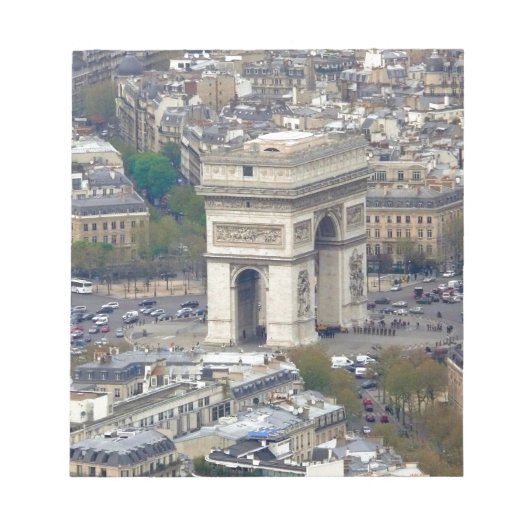 Bloc-note Arc de Triomphe Paris (Devant)
