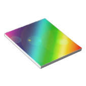 Bloc-note arc en ciel (Incliné)