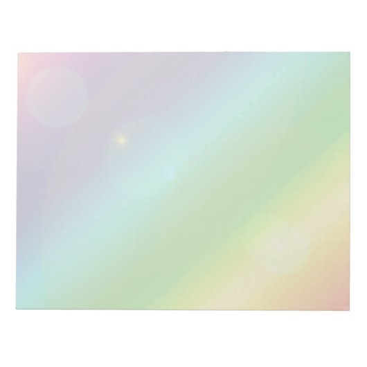 Bloc-note Arc-en-ciel (Devant)