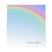 Bloc-note Arc-en-ciel (Devant)