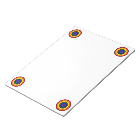 Bloc-note Arc-en-ciel (Incliné)