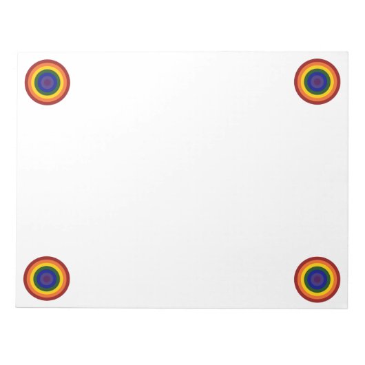 Bloc-note Arc-en-ciel (Devant)